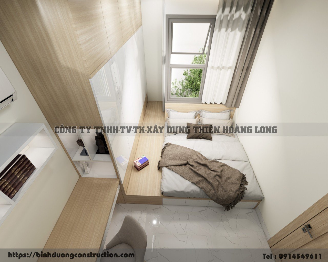 Cam kết dịch vụ xây dựng nhà phố trọn gói của Thiên Hoàng Long