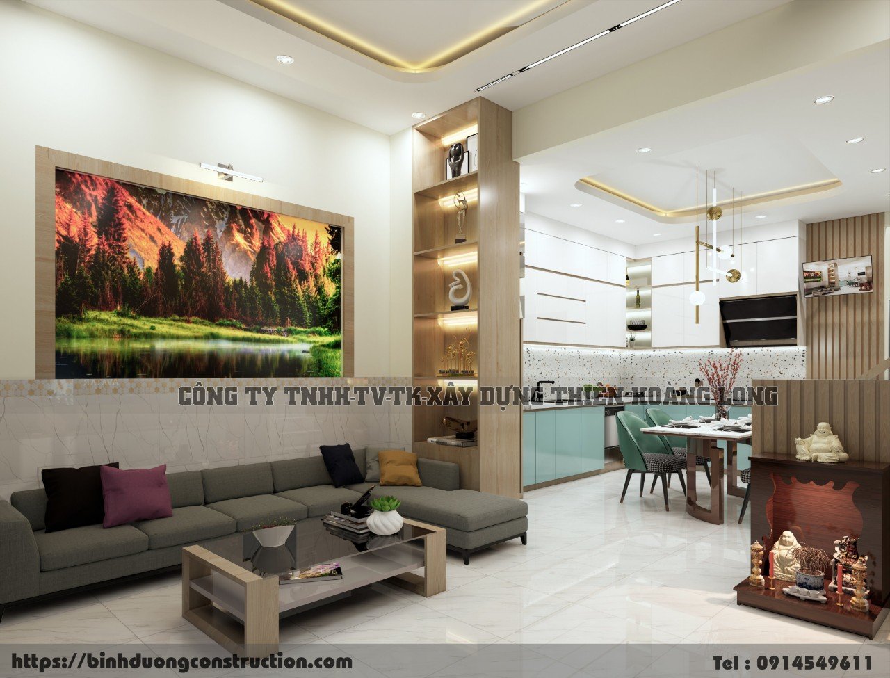 Lợi ích khi thiết kế nhà phố tại Thiên Hoàng Long