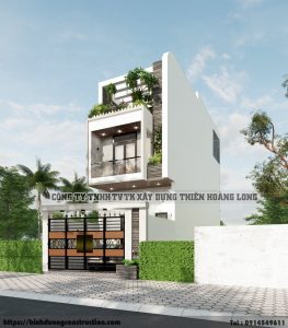 Thiết kế nhà phố ở Buôn Hồ Đắk Lắk