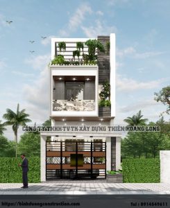 Thiết kế nhà phố ở Buôn Ma Thuột Đắk Lắk